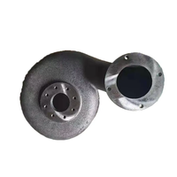 Corps et boîtier de pompe en fonte ductile OEM Services de moulage de mousse perdue usinés CNC