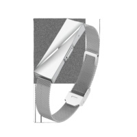Gelang Pintar Kesehatan Logo Kustom DS01 Android Mode Olahraga Ganda Pemantau Tidur Pelacak Kebugaran Pemantau Tekanan Darah