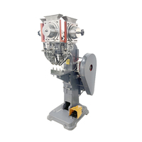 Machine à riveter automatique mécanique à trois têtes JZ-968M3 avec composants de moteur principaux, couteau à mastic, grattoir à mastic, ciseau