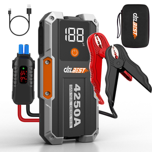 Nhỏ gọn nhưng hùng mạnh xe nhảy khởi động 28000mAh 4250a ngay lập tức bắt đầu kép USB cho điện thoại & thiết bị - Product Image 1