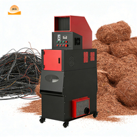 Machine de granulation de câbles pour la séparation du cuivre et du plastique, pour petits câbles/fils usagés et la récupération du cuivre