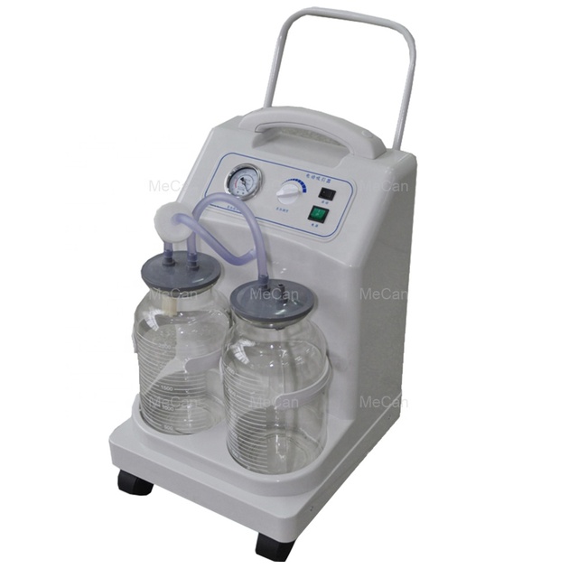 Mobile Medical Suction Unit Vacuum Cleaner Portable Suction Machine in Medical Phlegm