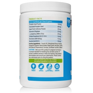 Probióticos masticables para perros con enzimas digestivas de calabaza Suplemento de fibra de probióticos para perros Suplementos y vitamina personalizada - Product Image 2