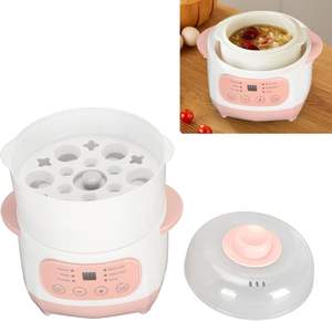 Cuisinière lente multifonctionnelle, soupe pour bébé, porridge, pot à ragoût de nid d'oiseau, machine de cuisson automatique, cuiseur vapeur électrique, doublure en céramique - Product Image 4