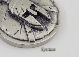 หมวกกันน็อคทหารสปาร์ตัน,เครื่องประดับแนวพังก์ขายดีสร้อยคอฮิปฮอปได้รับความนิยมในอินสตาแกรม - Product Image 2