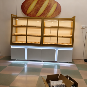 Vetrina Espositiva Commerciale in Vetro XY per Prodotti da Forno e Servizio in Negozio di <span class=keywords><strong>Pasticceria</strong></span> - Product Image 2
