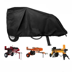 Oxford Fabric Waterproof And UV Resistant For Outdoor Machines Protection Log Splitter Cover With Storage