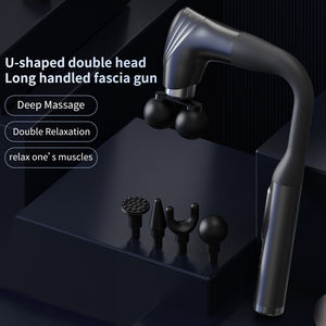 OEM Professionele Diepe Weefsel Elektrische Massageapparaat met Lange Steel Premium <span class=keywords><strong>Body</strong></span> Massage Gun Dubbele Kop - Product Image 2
