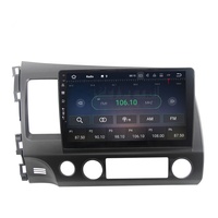 10,1 Zoll 1din Android 10 Auto DVD-Player für Honda CIVIC 2006-2011 Quad Core GPS Navigation Autoradio Multimedia Stereo Wifi BT