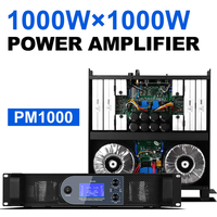 L212 Caisson de basses double de 18 pouces * 2 Amplificateur de puissance 1800W + 1800W Haut-parleurs d'équipement sonore pour performances scéniques
