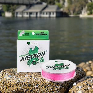 สายเอ็นตกปลา X8 PE สำหรับแบรนด์ Justron สายถักสำหรับปลาหมึกและปลาหมึกล่อในแม่น้ำทะเลสาบและลำธารสำหรับ lanchas de pesca - Product Image 5