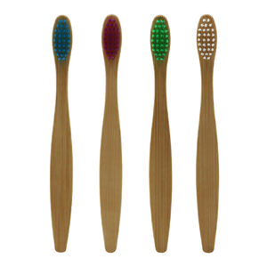 Mini Bambus Zahnbürste weiche Borsten für Kinder - Product Image 3