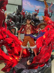 Figuras de Anime de One Piece: Luffy, Jm, Barbablanca, Sauron, Kaido, Emperador de Fuego, Ace, Figuras Grandes, Juguetes, Adornos, Regalo de Navidad - Product Image 3