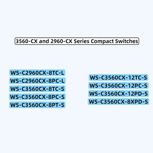 WS-C3560CX-8PC-S ban đầu mới ciscos 3560-cx loạt chuyển đổi WS-C3560CX-8TC/8PC/8pt/12tc/12PC/8xpd/12pd-s - Product Image 2