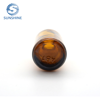 Flacon en verre ambré moulé de 10 ml, bouteille en verre brun pour réactifs, conteneur d'emballage médical