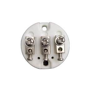 บล็อกขั้วต่อเทอร์โมคัปเปิลเซรามิกอุตสาหกรรม S-3P-C พร้อมวงแหวนวัสดุอะลูมินาออกไซด์สำหรับการเชื่อมต่อเทอร์โมคัปเปิล - Product Image 1