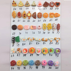 Ciondoli in resina a forma di cibo, piatti, sfusi, per decorazioni <span class=keywords><strong>fai</strong></span> <span class=keywords><strong>da</strong></span> <span class=keywords><strong>te</strong></span>, ciondoli kawaii, decorazioni per telefono, confezione mista casuale, all'ingrosso, Y2K - Product Image 2