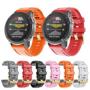 <span class=keywords><strong>Bracelet</strong></span> de <span class=keywords><strong>montre</strong></span> sport en silicone à libération rapide de 20 mm pour <span class=keywords><strong>Garmin</strong></span> Fenix 8 43 mm, <span class=keywords><strong>montre</strong></span> pour <span class=keywords><strong>femme</strong></span> - 18 couleurs disponibles - Product Image 1