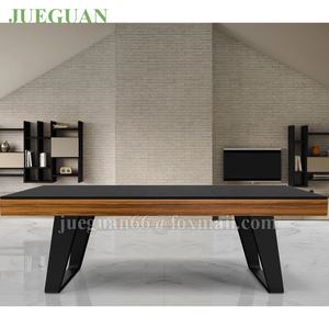 Jeu de bandoulière 2 en 1 pour adultes, <span class=keywords><strong>table</strong></span> <span class=keywords><strong>multi</strong></span>-piscine moderne, avec tennis de <span class=keywords><strong>table</strong></span> et plateau à manger, <span class=keywords><strong>7ft</strong></span> - Product Image 3