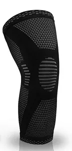 3D Nylon Spandex elastisch gestrickt Kompression Knie Ärmel Klammer Unterstützung