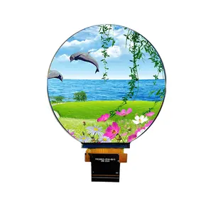 2.8 inch Vòng LCD module IPS TFT màn hình 480*480 40pin RGB + SPI giao diện LCD hiển thị