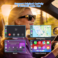 Adaptateur sans fil 2 en 1 CarPlay Android Auto, convertit le filaire en sans fil, dongle USB, plug and play pour voitures OEM ODM