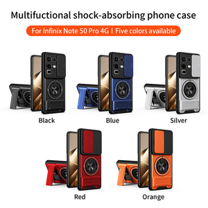 <span class=keywords><strong>Coque</strong></span> de téléphone multifonctionnelle Lichicase avec chargement sans fil et fenêtre coulissante pour Infinix <span class=keywords><strong>Note</strong></span> 60 60 Pro Edge - Product Image 2