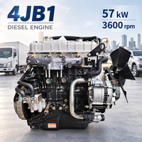 Moteurs diesel SCDC ISU ZU authentiques refroidis par eau 57 kW/3600 tr/min 4JB1 non turbocompressés avec pompe intégrée, utilisés pour les camions légers et les pick-up