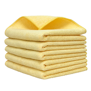 Paño de Cocina Cuadrado de Microfibra Multicolor, Tejido de Punto, 230 g/m², Reutilizable, Ligero, Suave, de Alta Calidad, Sin Pelusas, Sin Bordes, de Secado Rápido - Product Image 1