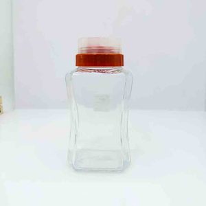 Tarros de vidrio cuadrados de 720 ml de alta calidad con tapas de rosca para mermeladas, miel, chocolate y kétchup - ¡Gran oferta de fábrica! - Product Image 2