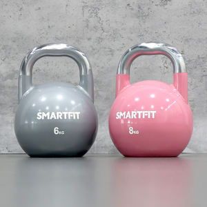 Kettlebell de compétition colorée <span class=keywords><strong>SMARTFIT</strong></span> de 8 à 32 kg, logo personnalisé, poids libre en acier, ensemble - Product Image 3