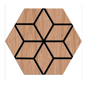 Tự làm vật nuôi cảm thấy âm thanh tấm mật độ cao âm thanh hấp thụ sợi polyester Bảng điều khiển trang trí âm thanh tấm Tường - Product Image 1