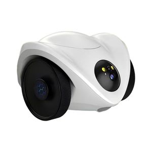 Robot intelligent pour animaux de compagnie, jouet, distributeur de friandises, laser, moniteur intérieur mobile, IP56, durable, ABS écologique, vision nocturne IR 10m, audio bidirectionnel, chien - Product Image 1
