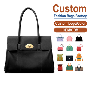 Full-Grain Leather <b>Large</b> Capacity Work Tote, OEM/ODM Custom Factory, Women's Winter <b>Purse</b> - Product Image 1