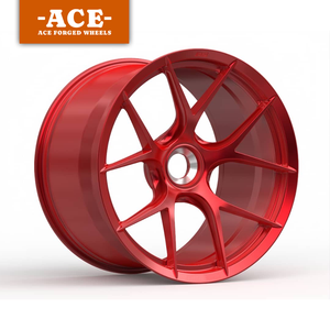 Jante en alliage d'aluminium forgé monobloc multi-rayons dorée avec centre concave profond pour Porsche 911 Panamera Cayenne Macan - Product Image 4