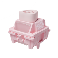 Interrupteur magnétique GATERON Jade Delta Pink 33gf pré-lubrifié RGB SMD pour clavier de jeu personnalisé DIY