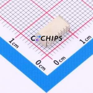 1.0-7PWB Wire-to-Board Pin Header SMD,P=1mm,Horizontal Mount Connector 1x7P 1mm Horizontal Mount SH - Product Image 2