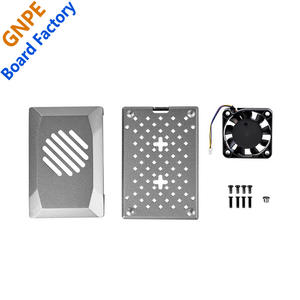 比官方覆盆子皮5 ABS保护壳更坚固，带电子元件的PWM冷却风扇外壳机箱 - Product Image 2