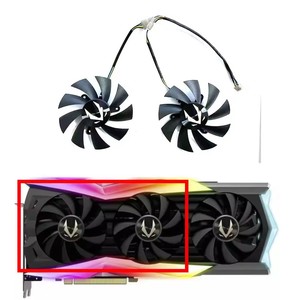 4PIN 87มม. GA92S2U RTX2080กราฟิกการ์ดพัดลมระบายความร้อนสำหรับ ZOTAC GAMING <span class=keywords><strong>GeForce</strong></span> <span class=keywords><strong>RTX</strong></span> 2080 <span class=keywords><strong>2070</strong></span> 2080 <span class=keywords><strong>Ti</strong></span> AMP Extrem GPU - Product Image 2