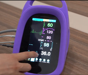 MAIS NOVO 5 Polegada Touch Screen Animal Veterinário Vet Pet Products Tensionímetro NIBP <span class=keywords><strong>BP</strong></span> <span class=keywords><strong>Monitor</strong></span> de Pressão Arterial com Cores Diferentes - Product Image 2