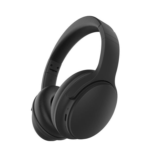 D7 Hybrid ANC 5.4 Wireless Headphones Dual Feed Active Noise Cancelling Over Ear Headset 35H Playtime HiFi Mic BT