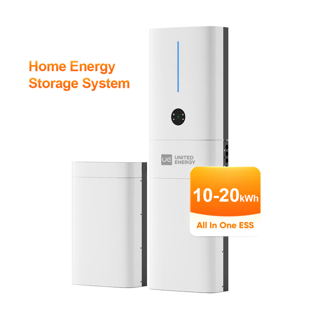 All in One Home Energy Storage System 10kWh 20kWh Lithium Ion Lifepo4 Batteries IP65 Stackable Hybrid Solar Inverter