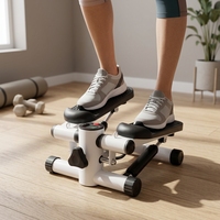 Mini Stepper Twister, appareil d'exercice aérobique, matériau PVC, entraînement à domicile, entraîneur de fitness