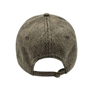 หมวกเบสบอลปักโลโก้แบบกำหนดเอง ผ้าทวิลลายก้างปลา สำหรับผู้ชายและผู้หญิง - Product Image 3