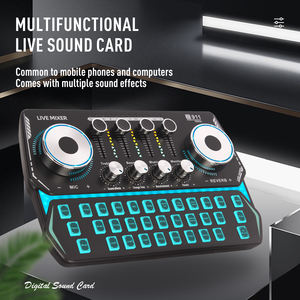 Carte Son Externe USB <span class=keywords><strong>pour</strong></span> Ordinateur GAX-911 Live, Carte Son d'Ancrage de Réseau <span class=keywords><strong>pour</strong></span> <span class=keywords><strong>Chanson</strong></span>, Carte Son d'Enregistrement <span class=keywords><strong>Studio</strong></span> - Product Image 6