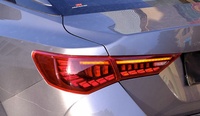 Luz Trasera Dinámica ABS Importada, Luz Trasera LED para Motor, Luz de Circulación Diurna, Luz de Giro, Piezas de Automóvil para Nissan Sentra 2020-2022