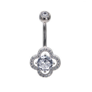 Lotus en stock, Piercings de nombril papillon en Argent sterling 925 avec Zircon cubique, Bijoux de mode raffinés - Product Image 4