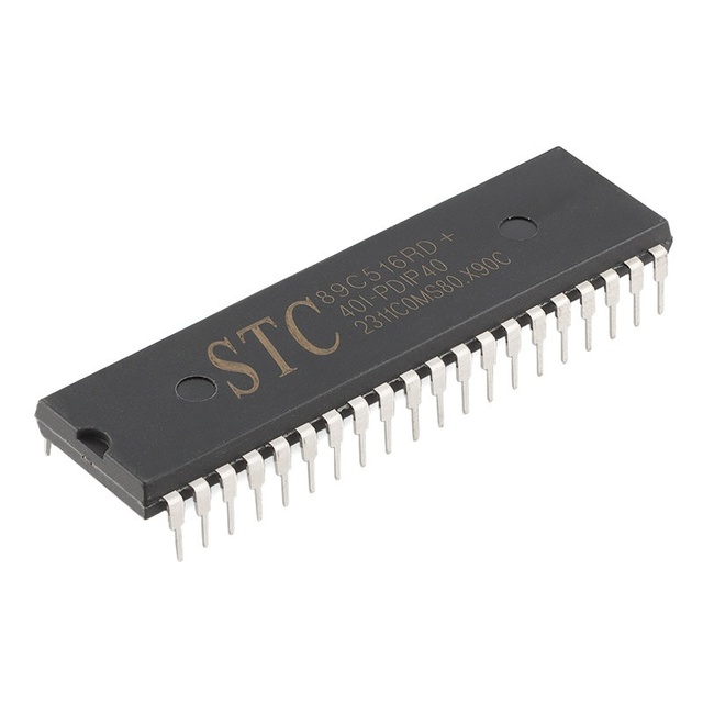 Original Genuine Direct Plug-in STC89C516RD+40I-PDIP40 Single-chip Microcontroller
