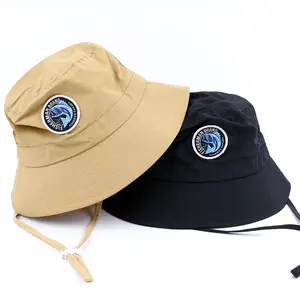 Produttori di vendita calda cappello occhiali da sole per la pesca ciclismo cappello da pescatore jeans ricamo personalizzato patch cappello da pescatore