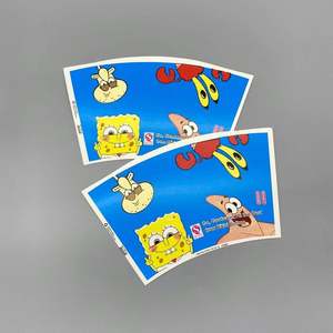 Gobelet en papier kraft blanc jetable écologique 4oz-16oz pour boissons chaudes/froides, café, lait, avec revêtement PE double face pour aliments et nouilles - Product Image 2